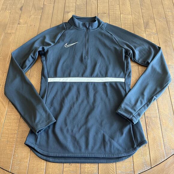 NWT Nike Academy Soccer Dri-FIT Drill Top 1/4 Zip Pullover Size Women's XS - Picture 1 of 5